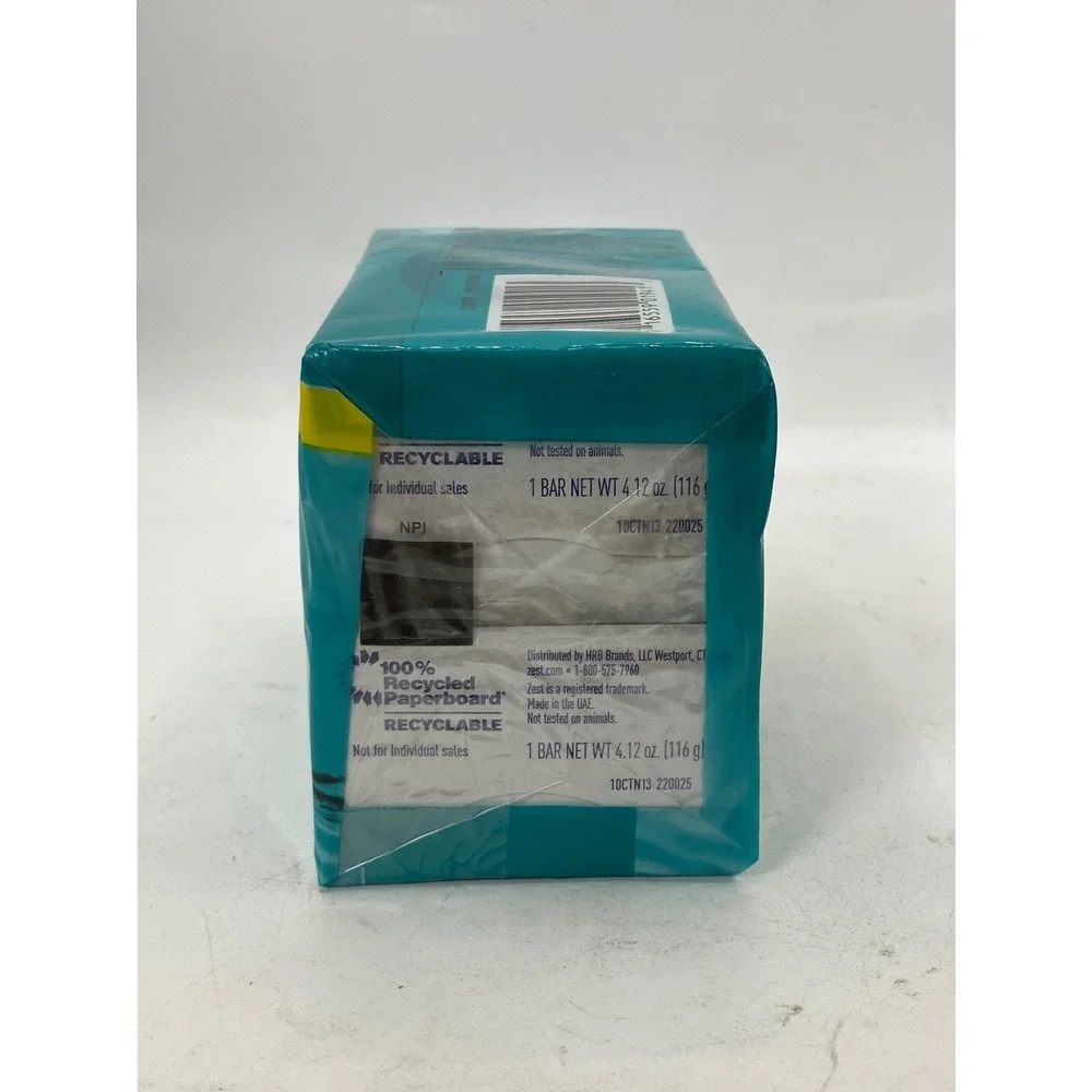 Zest Refreshing Aqua Deodorant Bar Soap with Vitamin E Bonus Size 2‎ Bars